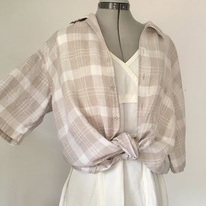 Bruno textured linen shirt